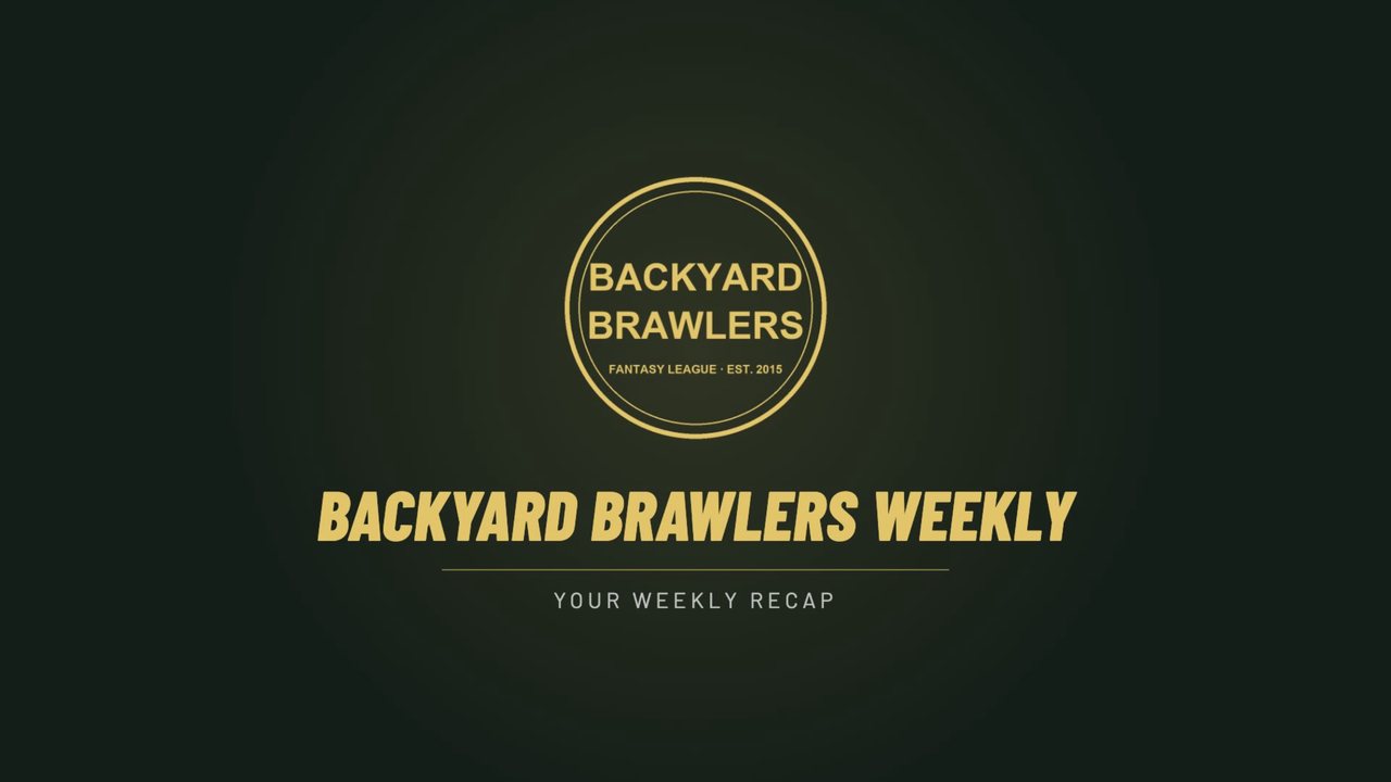 Sample episode: Backyard Brawlers Weekly title card